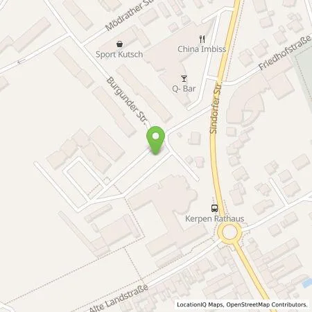 Standortübersicht der Tankstelle Stadtwerke Kerpen GmbH & Co. KG in 50171 Kerpen