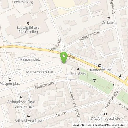 Standortübersicht der Tankstelle ASP-Eigenbetrieb der Stadt PaderbornDietmar in 33098 Paderborn