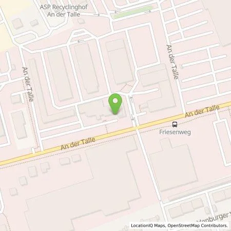 Standortübersicht der Tankstelle ASP-Eigenbetrieb der Stadt PaderbornDietmar in 33102 Paderborn