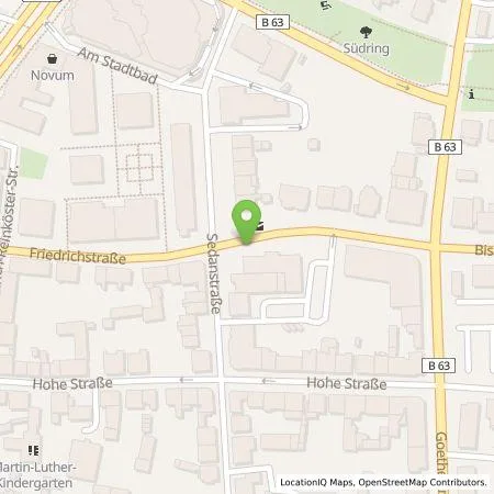 Standortübersicht der Tankstelle Reload-Solution GmbH in 59065 Hamm