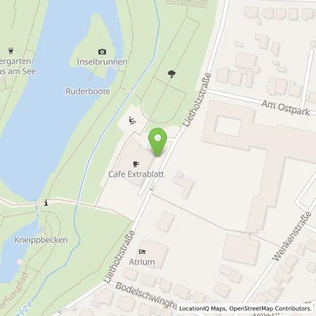 Standortübersicht der Tankstelle Reload-Solution GmbH in 32105 Bad Salzuflen