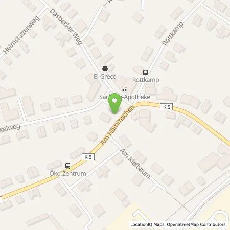 Standortübersicht der Tankstelle Reload-Solution GmbH in 59073 Hamm