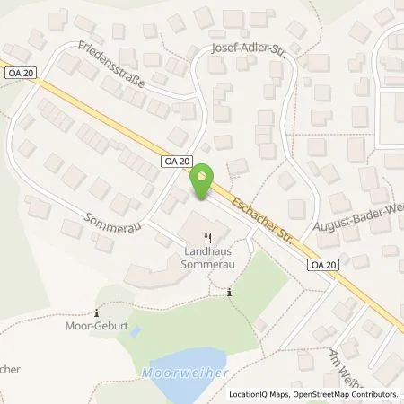 Standortübersicht der Tankstelle Allgäuer Überlandwerk GmbH in 87478 Buchenberg