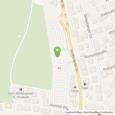 Standortübersicht der Tankstelle Energieversorgung Oberstdorf GmbH in 87561 Oberstdorf