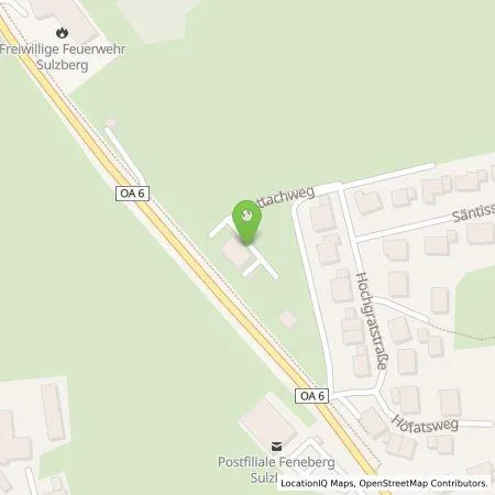 Standortübersicht der Tankstelle Allgäuer Überlandwerk GmbH in 87477 Sulzberg