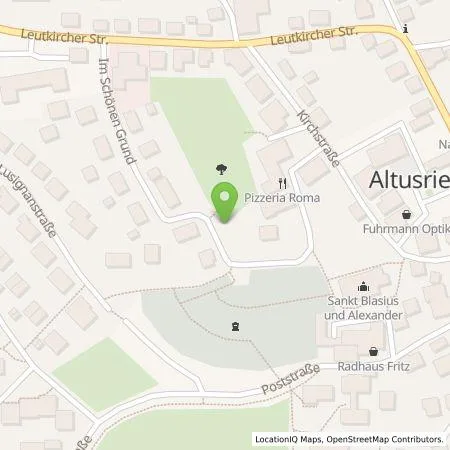 Standortübersicht der Tankstelle Allgäuer Überlandwerk GmbH in 87435 Altusried