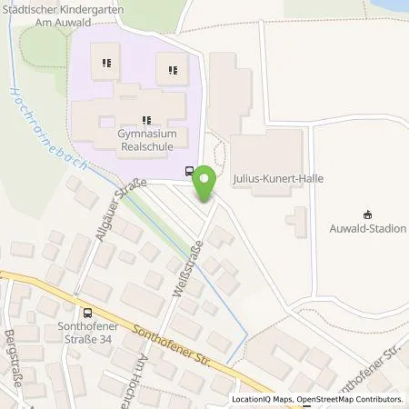 Standortübersicht der Tankstelle Allgäuer Überlandwerk GmbH in 87509 Immenstadt