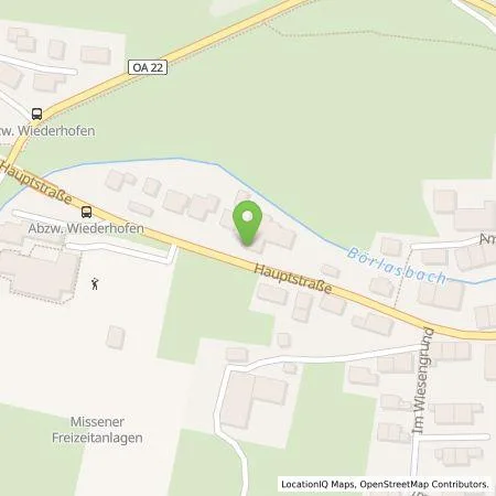 Standortübersicht der Tankstelle Allgäuer Überlandwerk GmbH in 87547 Missen