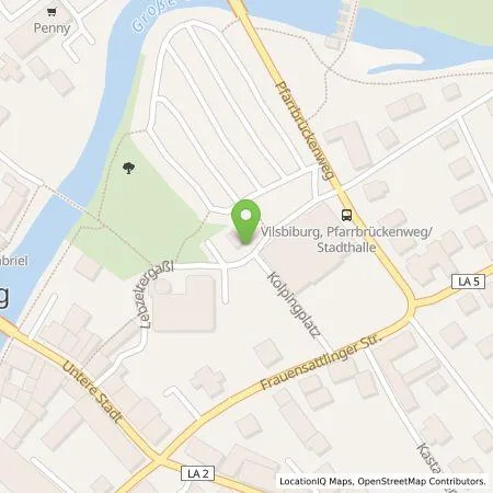 Standortübersicht der Tankstelle Stadtwerke Vilsbiburg (Eigenbetrieb) in 84137 Vilsbiburg