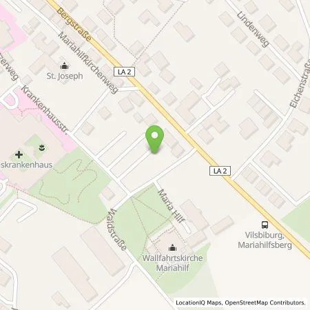 Standortübersicht der Tankstelle Stadtwerke Vilsbiburg (Eigenbetrieb) in 84137 Vilsbiburg