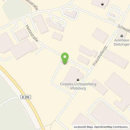 Standortübersicht der Tankstelle Stadtwerke Vilsbiburg (Eigenbetrieb) in 84137 Vilsbiburg