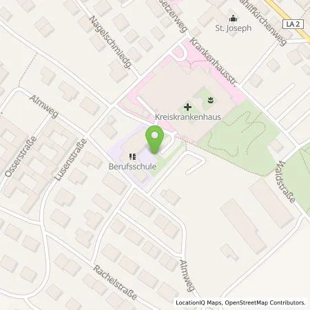 Standortübersicht der Tankstelle Stadtwerke Vilsbiburg (Eigenbetrieb) in 84137 Vilsbiburg