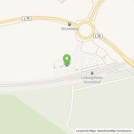 Standortübersicht der Tankstelle Stadt Ludwigsfelde in 14974 Ludwigsfelde