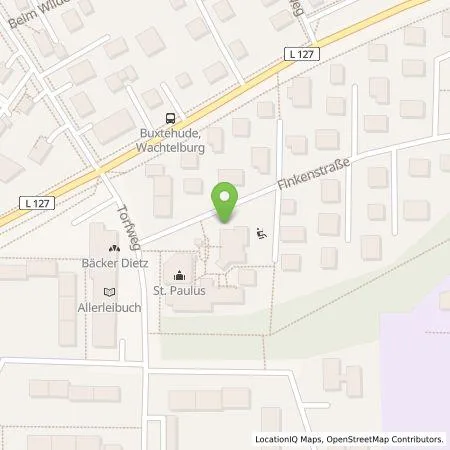 Standortübersicht der Tankstelle Stadtwerke Buxtehude GmbH in 21614 Buxtehude