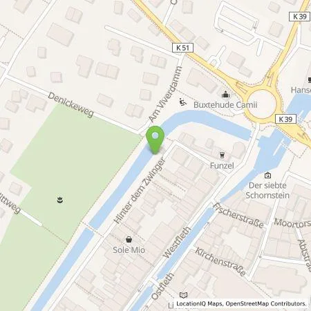 Standortübersicht der Tankstelle Stadtwerke Buxtehude GmbH in 21614 Buxtehude