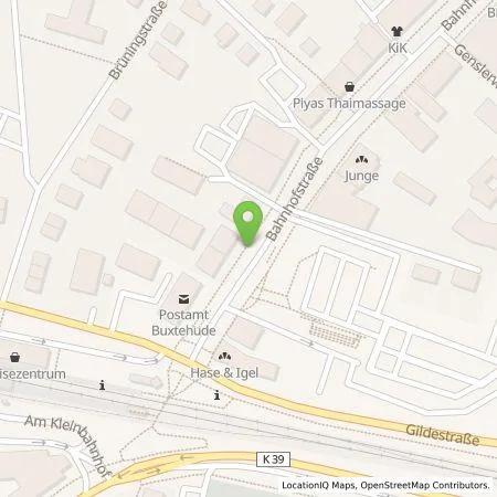 Standortübersicht der Tankstelle Stadtwerke Buxtehude GmbH in 21614 Buxtehude