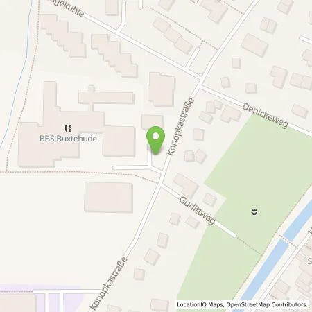 Standortübersicht der Tankstelle Stadtwerke Buxtehude GmbH in 21614 Buxtehude