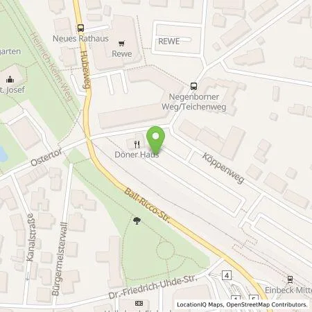 Standortübersicht der Tankstelle EIN-Energie GmbH in 37574 Einbeck