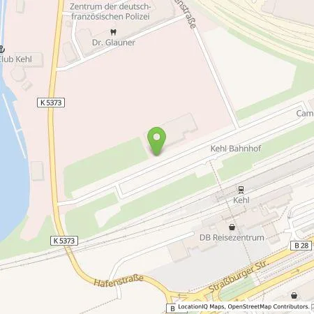 Standortübersicht der Tankstelle Elektrizitätswerk Mittelbaden AG & Co. KG in 77694 Kehl