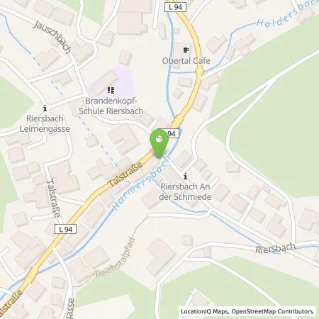 Standortübersicht der Tankstelle Elektrizitätswerk Mittelbaden AG & Co. KG in 77784 Oberharmersbach
