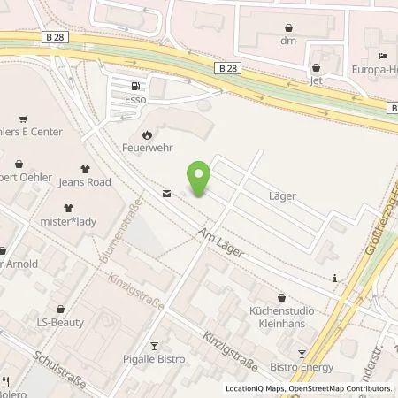 Standortübersicht der Tankstelle Elektrizitätswerk Mittelbaden AG & Co. KG in 77694 Kehl