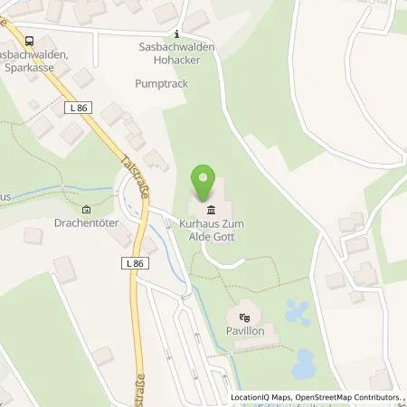 Standortübersicht der Tankstelle Elektrizitätswerk Mittelbaden AG & Co. KG in 77887 Sasbachwalden