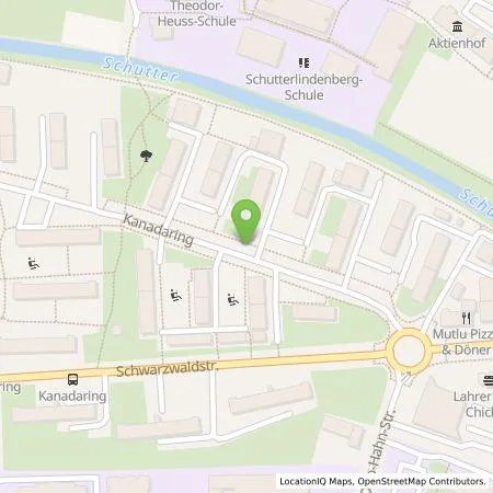 Standortübersicht der Tankstelle Elektrizitätswerk Mittelbaden AG & Co. KG in 77933 Lahr