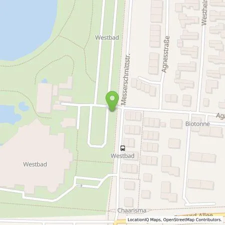 Standortübersicht der Tankstelle REWAG KG in 93049 Regensburg