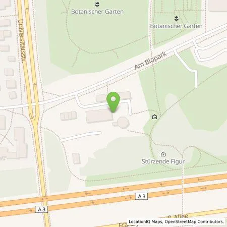 Standortübersicht der Tankstelle REWAG KG in 93053 Regensburg