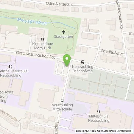 Standortübersicht der Tankstelle REWAG KG in 93073 Neutraubling