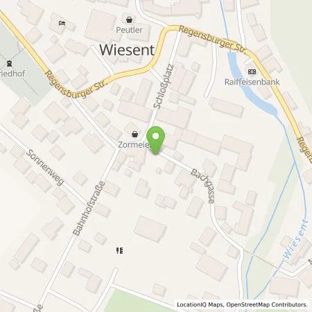 Standortübersicht der Tankstelle REWAG KG in 93109 Wiesent