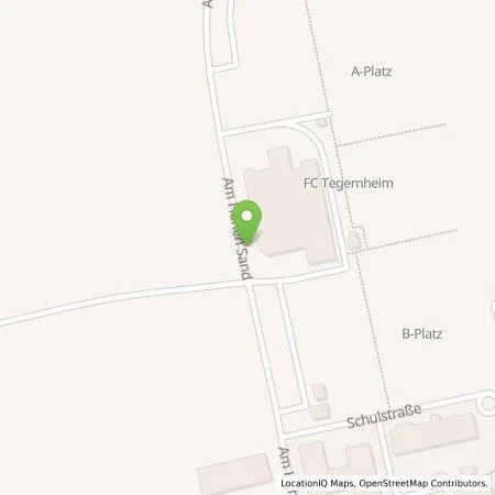 Standortübersicht der Tankstelle REWAG KG in 93105 Tegernheim