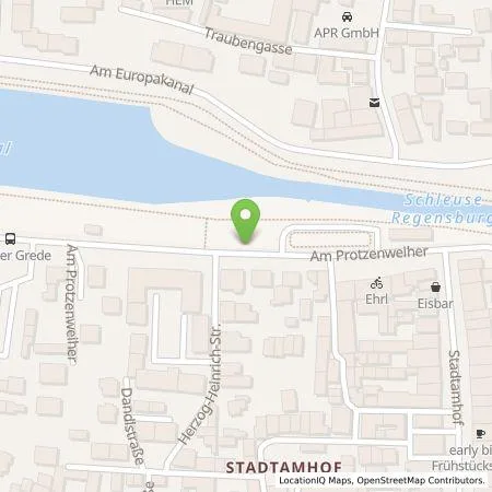 Standortübersicht der Tankstelle REWAG KG in 93059 Regensburg