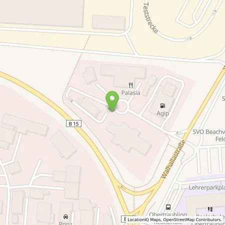 Standortübersicht der Tankstelle REWAG KG in 93083 Obertraubling