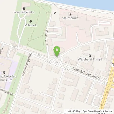 Standortübersicht der Tankstelle REWAG KG in 93055 Regensburg