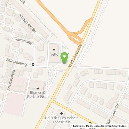 Standortübersicht der Tankstelle REWAG KG in 93073 Neutraubling