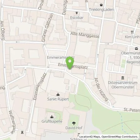 Standortübersicht der Tankstelle REWAG KG in 93047 Regensburg