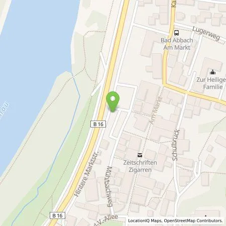 Standortübersicht der Tankstelle REWAG KG in 93077 Bad Abbach