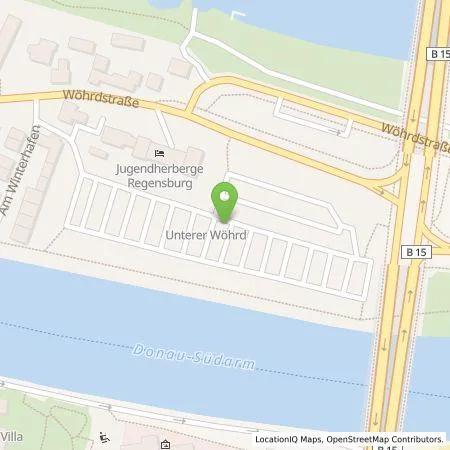 Standortübersicht der Tankstelle REWAG KG in 93059 Regensburg