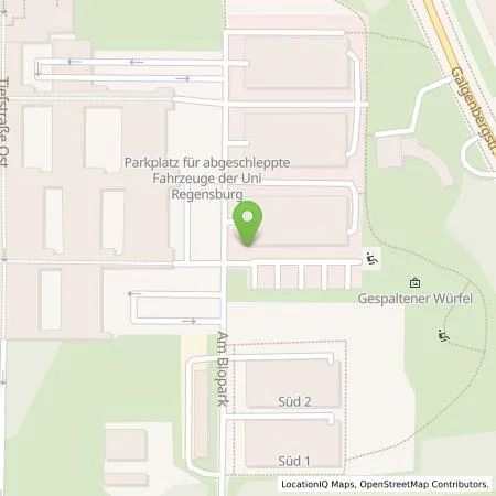 Standortübersicht der Tankstelle REWAG KG in 93053 Regensburg