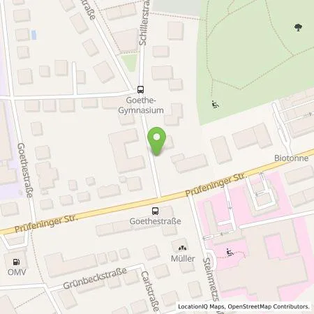 Standortübersicht der Tankstelle REWAG KG in 93049 Regensburg