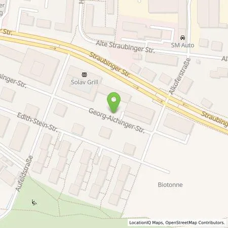 Standortübersicht der Tankstelle REWAG KG in 93047 Regensburg