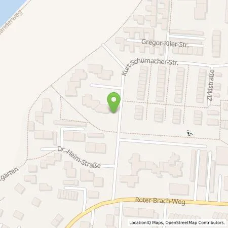 Standortübersicht der Tankstelle REWAG KG in 93047 Regensburg