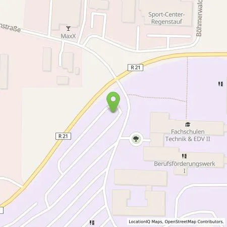 Standortübersicht der Tankstelle REWAG KG in 93128 Regenstauf