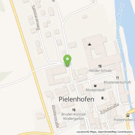 Standortübersicht der Tankstelle REWAG KG in 93188 Pielenhofen