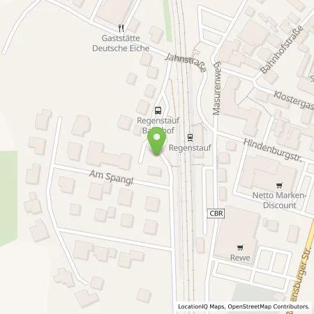 Standortübersicht der Tankstelle REWAG KG in 93128 Regenstauf
