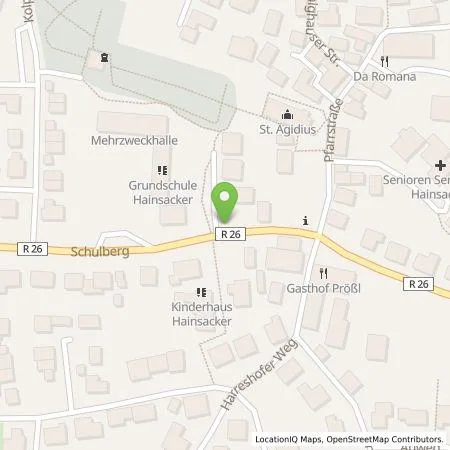 Standortübersicht der Tankstelle REWAG KG in 93138 Lappersdorf