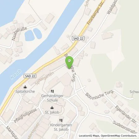 Standortübersicht der Tankstelle REWAG KG in 92421 Schwandorf