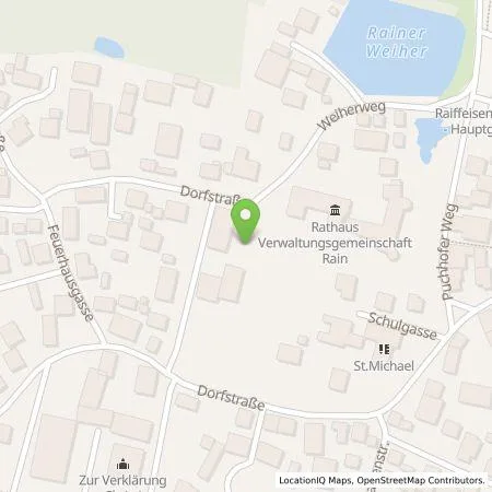 Standortübersicht der Tankstelle REWAG KG in 94369 Rain