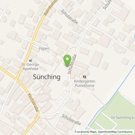 Standortübersicht der Tankstelle REWAG KG in 93104 Sünching